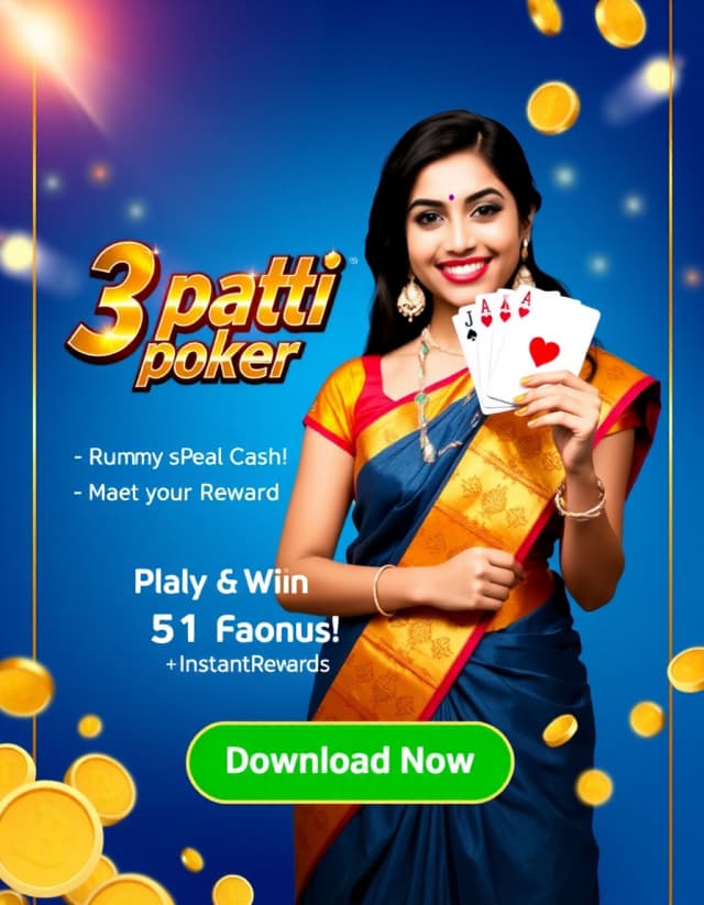3 Patti Poker Banner